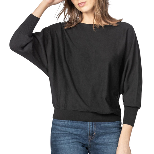 Dolman Sleeve Boatneck Sweater