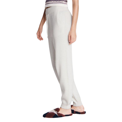 Pierce Cashmere Pant in Ivory