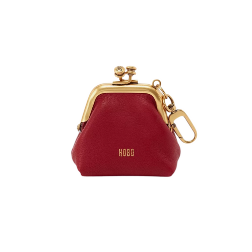 Run Mini Coin Pouch in Scarlet