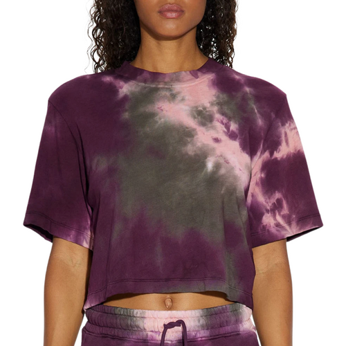 Tokyo Cropped Tee Plum Haze