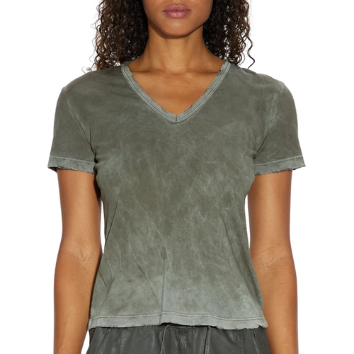 Standard V-Neck Tee in Vintage Slate