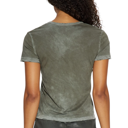 Standard V-Neck Tee in Vintage Slate