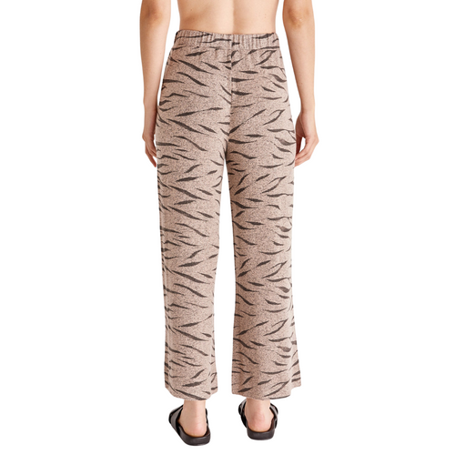 Brinley Zebra Marled Pant Back View