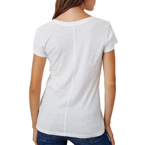 Odelia  Tee in White