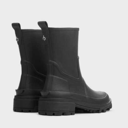 Shiloh Combat Rain Boot in Black