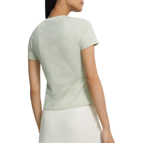 Theory Cotton Tiny Tee in Mint