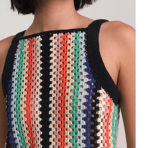 Kerry Multi Stripe Sweater Knit Tank