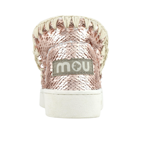 Kids' Summer Eskimo Sneaker in Rose Gold