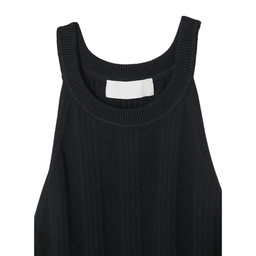 Braid Delta Tank Top in Black