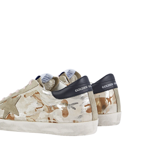 Superstar Low-Top Camo Sneakers in Multi 