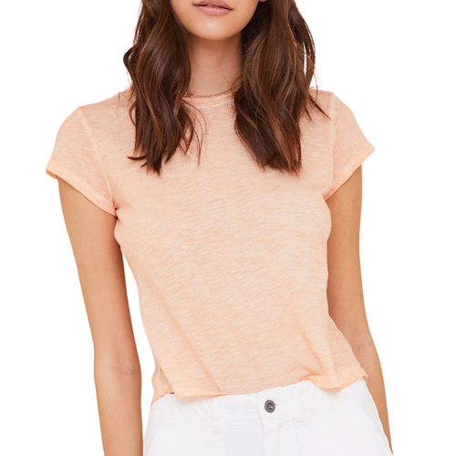 Baby Crew Tee in Apricot