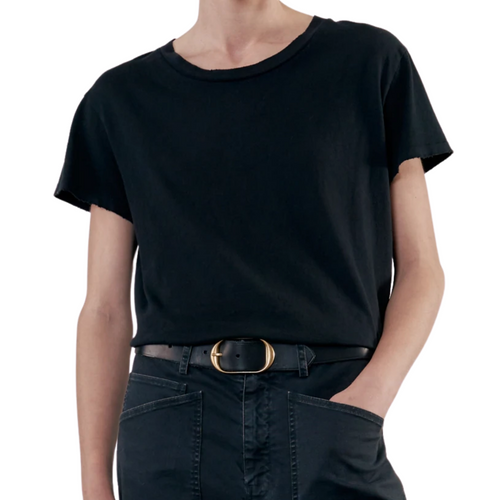 Brady Tee in Washed Black 