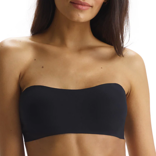 Butter Soft-Support Strapless Bralette in Black