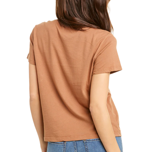 Frankie T-Shirt in Camel