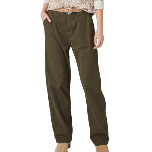 Baylor Twill Pant in Vintage Green 