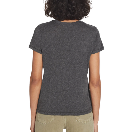 Signature Slub Boy Tee in Charcoal Heather