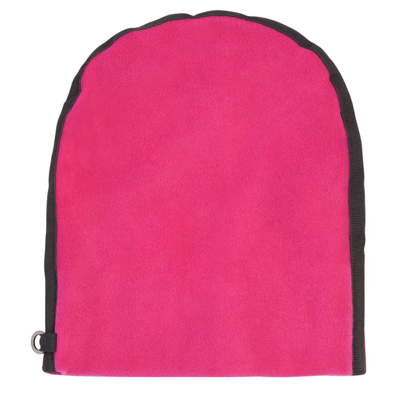 Double Folded Hat in Hot Pink