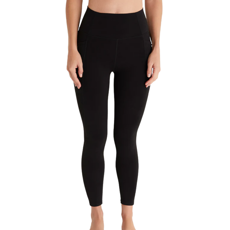 All Day 7/8 Pocket Legging in Black