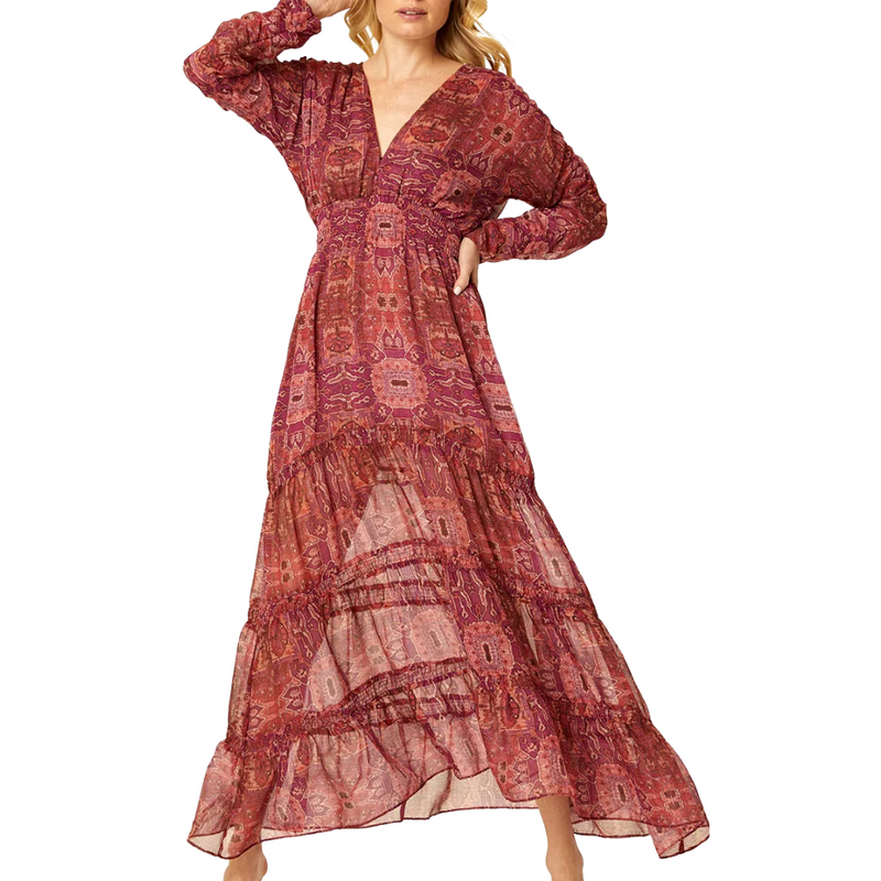 Anouska Dress in Septima Tapestry