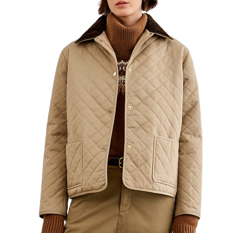 Adaline Jacket in Khaki 