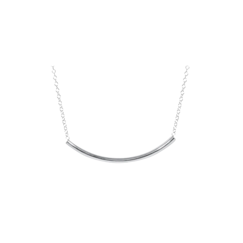 16” Bliss Bar Sterling Necklace