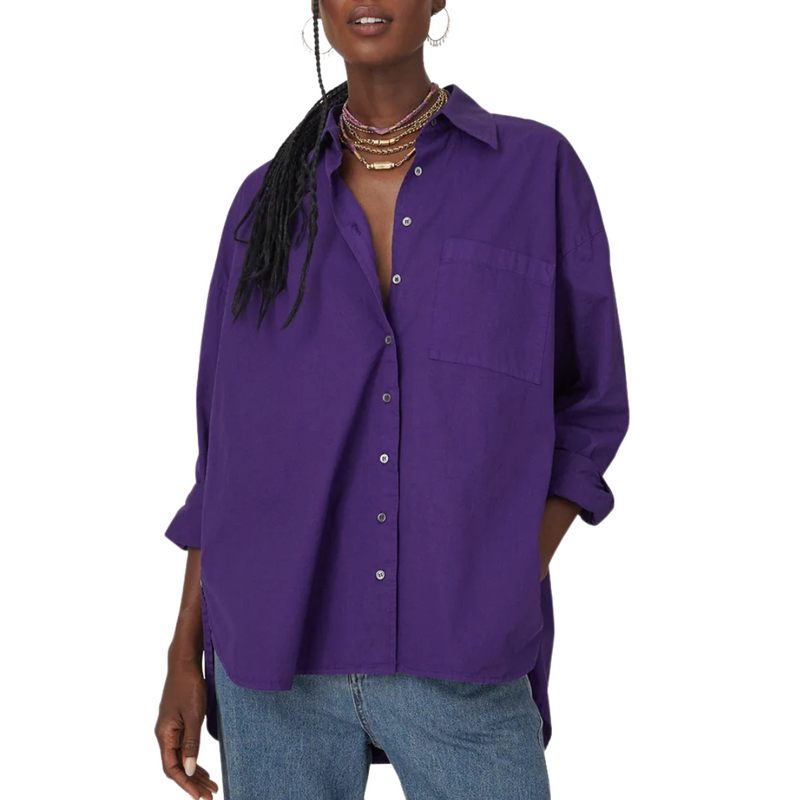 Sydney Shirt in Royal Purple