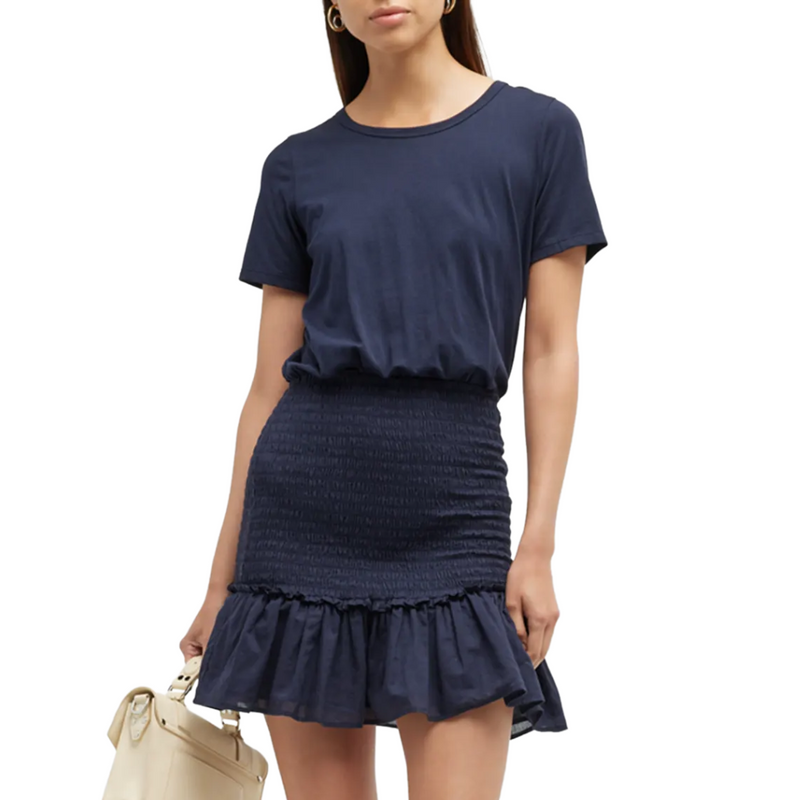 Aberdeen T-Shirt Dress in Navy