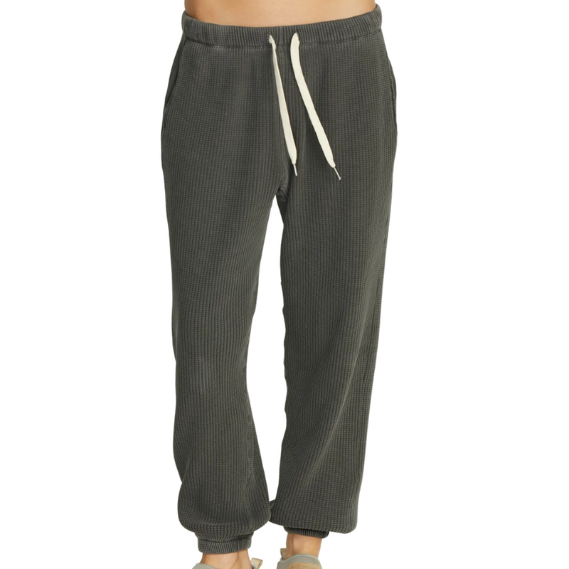 Isabell Sweatpant in Pigment Black