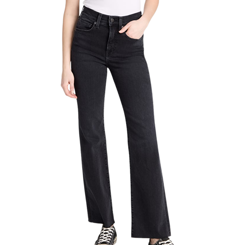 Leena Bootcut Jean in Washed Onyx