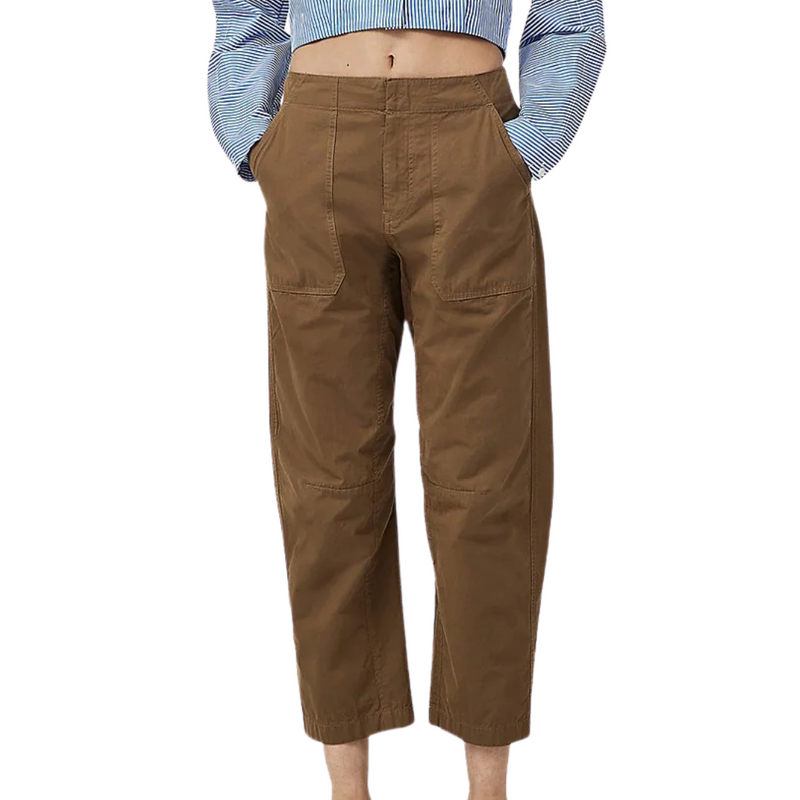 Leyton Workwear Pants in Olive Green