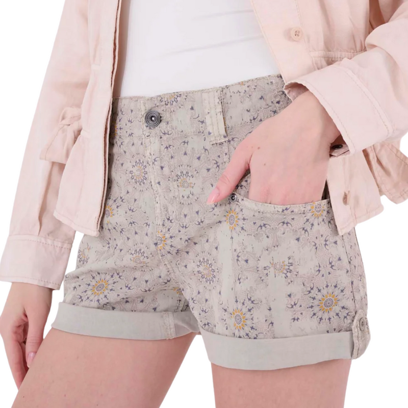 Joyce Printed Twill Short