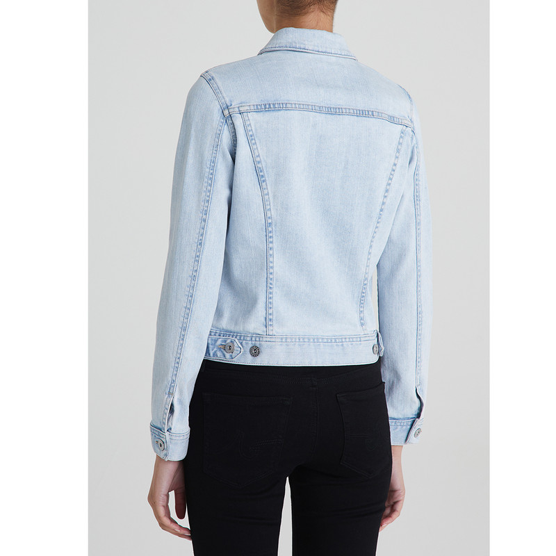 ichi stamp denim jacket