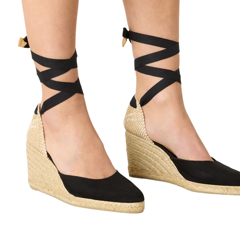 Castaner Joyce Espadrilles in Black