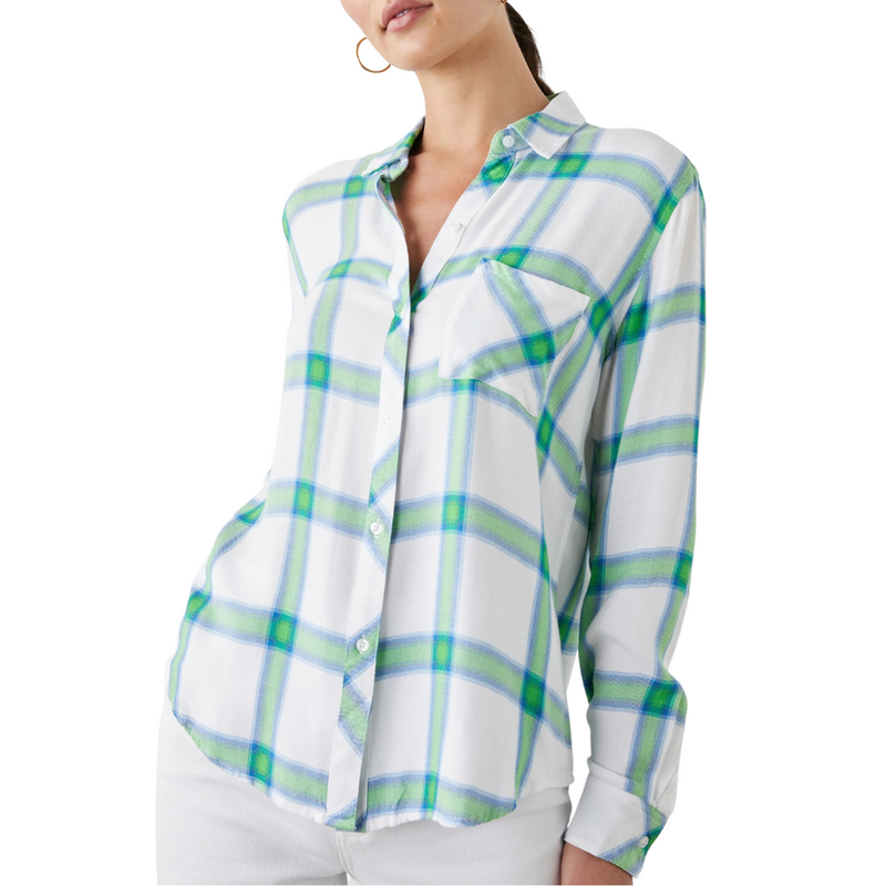 Hunter Shirt in Azure Lime