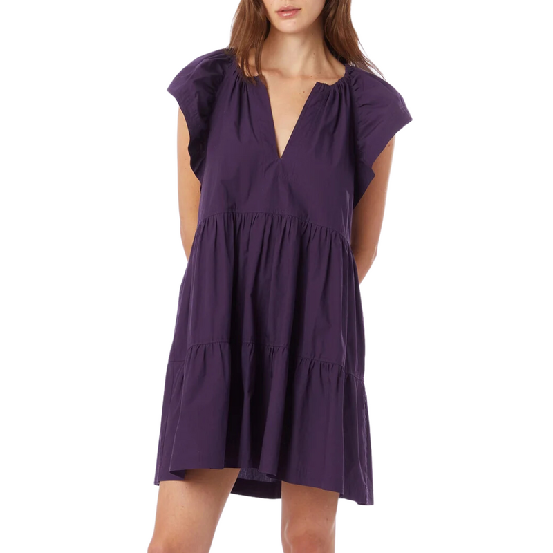 Kara Dress in Plum