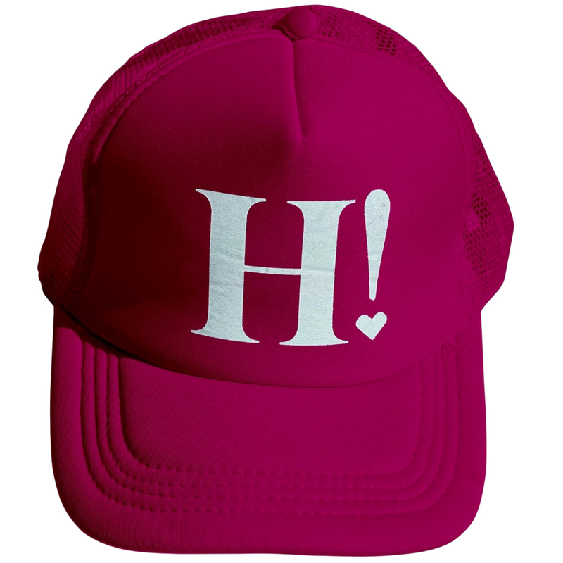 Hi Hat in Paradise Pink with Silver 