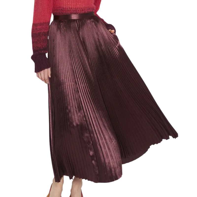 Rami Skirt in Mahogany