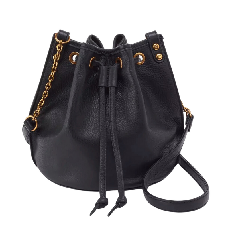 Pier Bucket Crossbody in Black