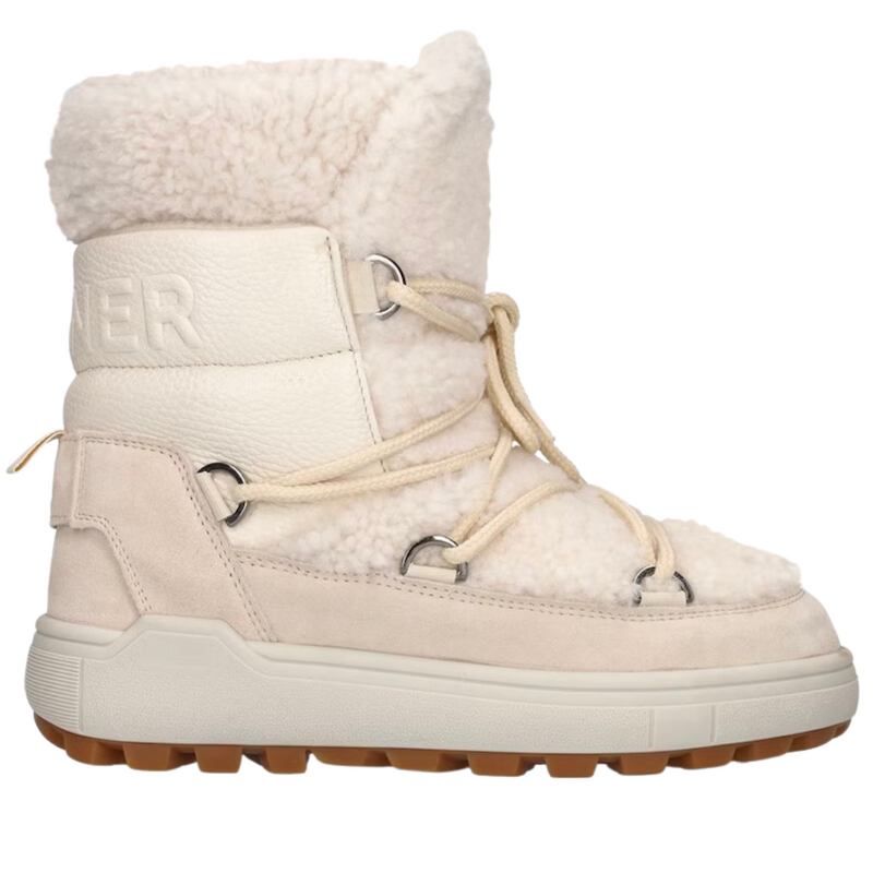 Chamonix 3 Snow Boots with Spikes in Beige