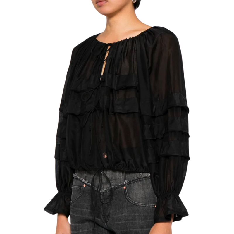 Cora Blouse in Black