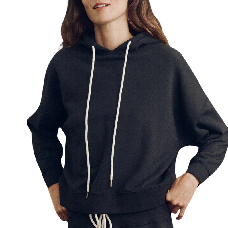 The Teammate Hoodie in Almost Black