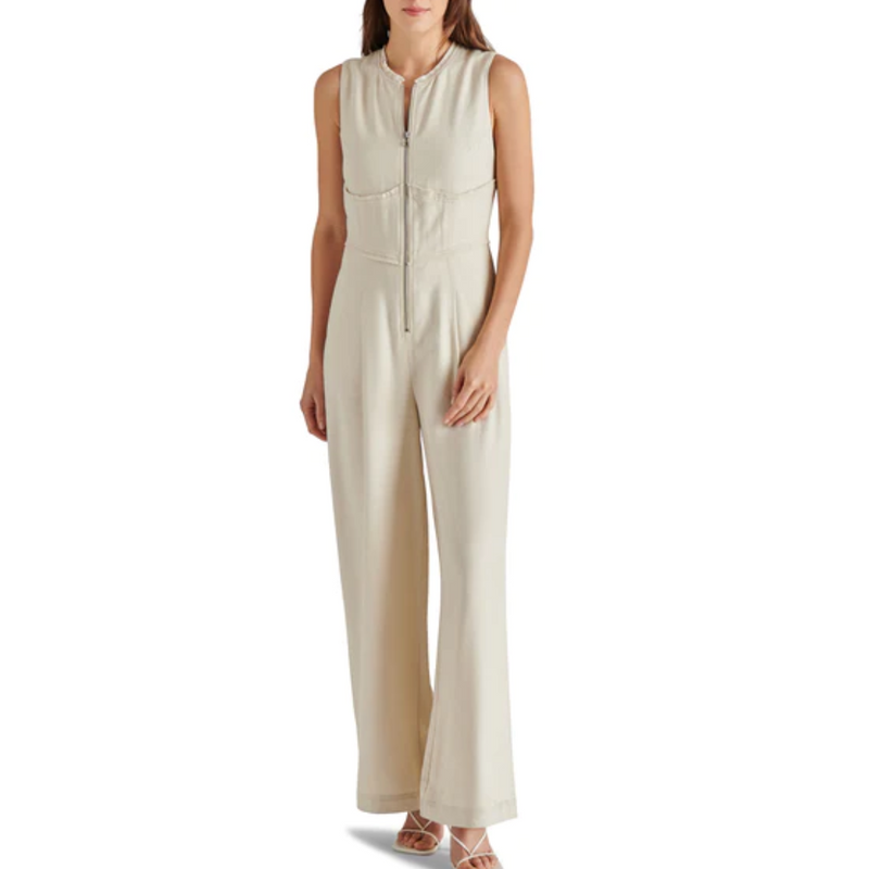 Ashtyn Jumpsuit in Beige