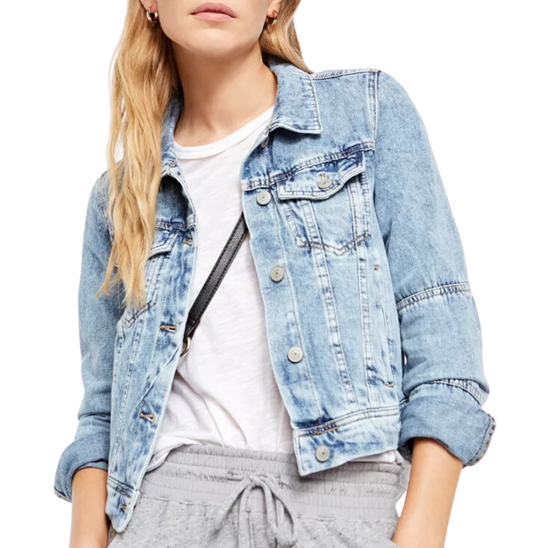 Rumors Denim Jacket in Light Indigo