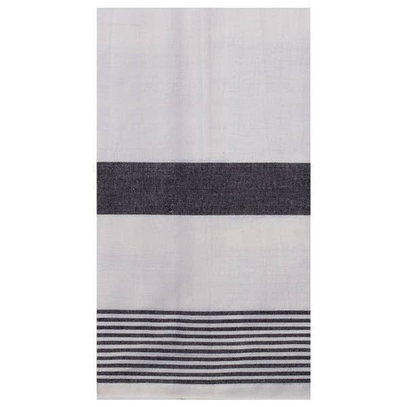 100% Cotton Black Stripe Kitchen Towel