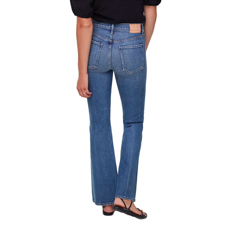 high rise bootcut jeans