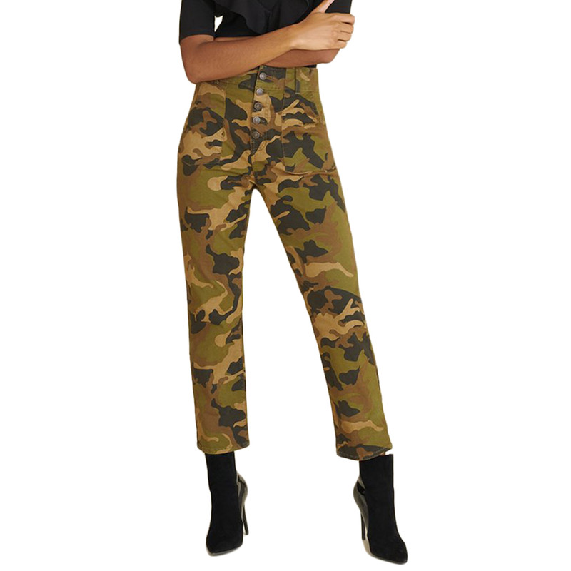 camo cargo pants green