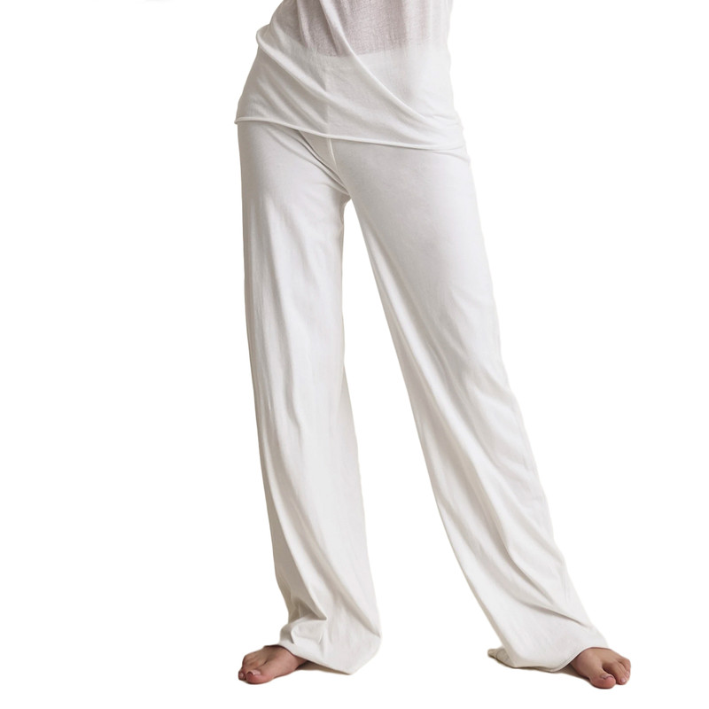 Double Layer Pant in White