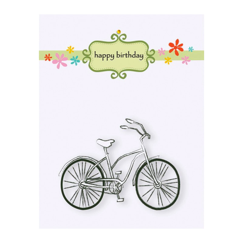 Bicycle Birthday Card