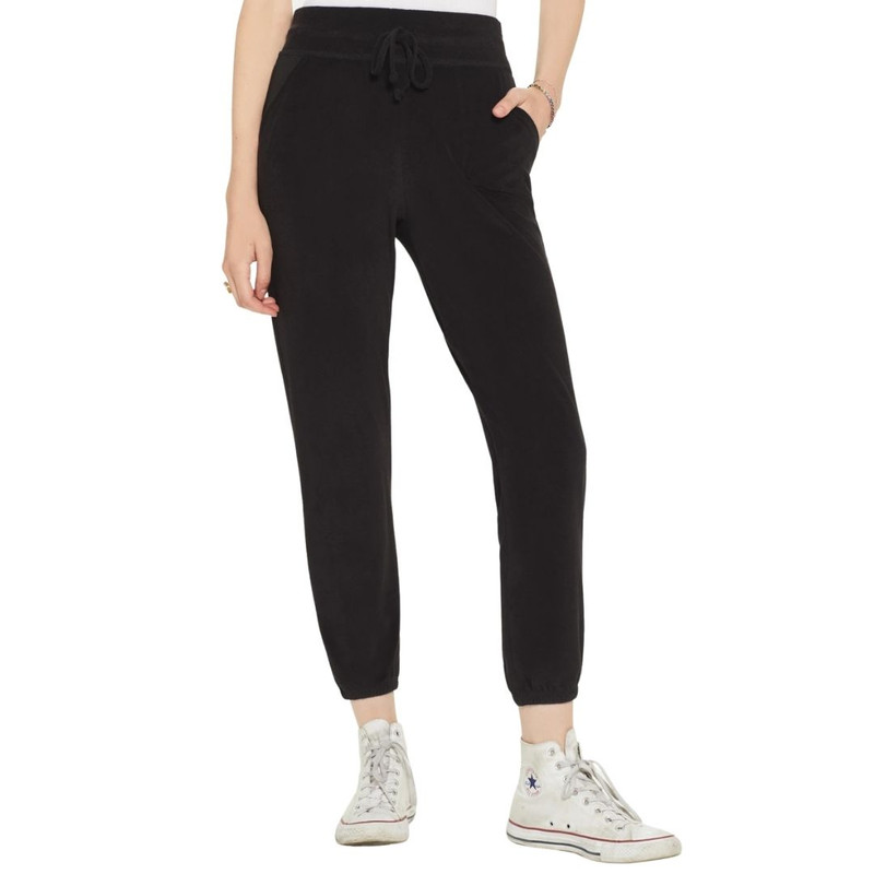 Sweat Pcoket Pants in Black