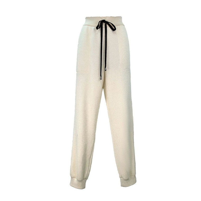 Tricot Chic Terry Pant in Ecru